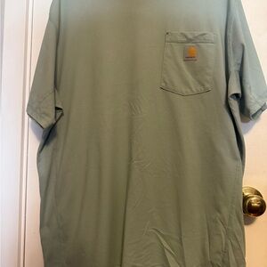 Men’s Carhartt Force Blue Short Sleeve Shirt